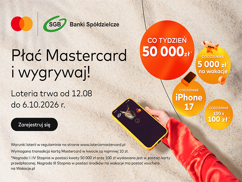 Ruszyła loteria Mastercard